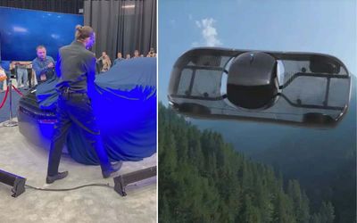 The real-life Alef flying car has just been unveiled for the first time