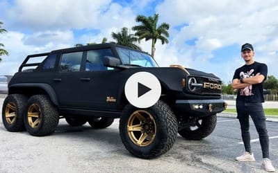 Apocalypse Dark Horse: the world’s first and only 6×6 Bronco