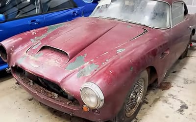 Aston Martin DB4 barn find sold for far more than expected