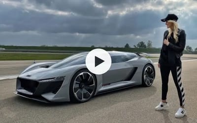 The Audi AI-RACE is the brand’s supercar of the future