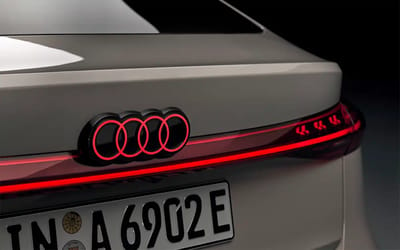 Audi will use a different badge to the four rings on some cars