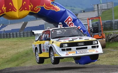 Convincing Audi Quattro S1 replica is actually three Audis smashed together