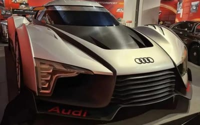 Check out this amazing never-before-seen Audi hypercar concept