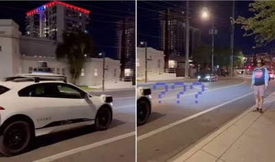 A T-shirt managed to stop an autonomous car in strange test