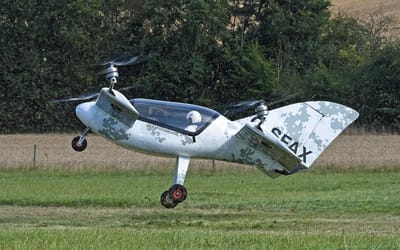 Two-seat eVTOL has reached a key milestone