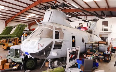 Man comes across one of the wildest barn finds ever with a twist… It’s a helicopter