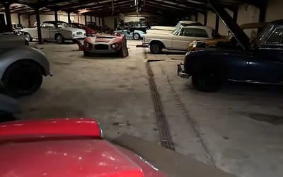 Explorer came across a rare car collection worth ‘millions’ in abandoned barn