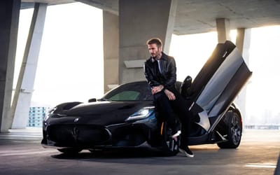 David Beckham slapped with parking ticket on $800,000 Rolls-Royce while shopping in London