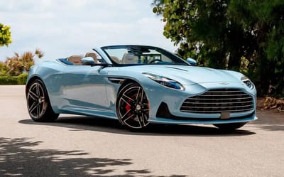 Aston Martin just launched a one-off DB12 Volante that's a tribute to Florida