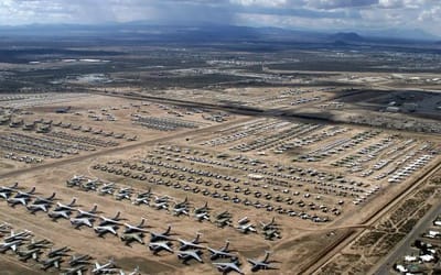 A look at the biggest aircraft graveyards across the world