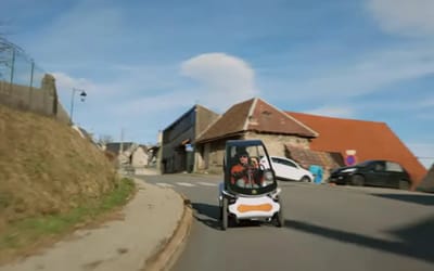 Car-bike hybrid vehicle from startup company has to be seen to be believed
