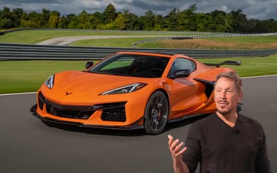 Billionaire receives speeding ticket while driving C8 Corvette on his own island