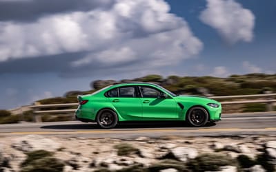 BMW explains why the M3's rear doors look so unusual and it's to do with power