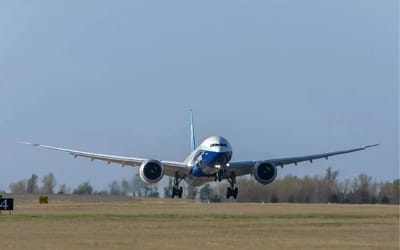 Oklahoma crew put Boeing 777-9 through extreme tests to see how far its brakes will go