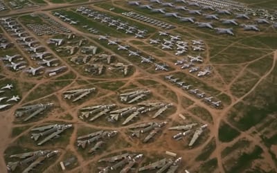 Inside the $35bn aircraft boneyard in Arizona where planes are offered second and even third chances instead of being left to rot