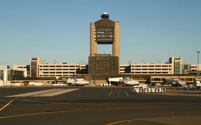 Dozens of cars are mysteriously abandoned at Boston airport and one Buick contains a surprising note