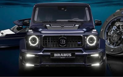 ‘Brabus Deep Blue Statement’ package gets you a car, boat and a watch
