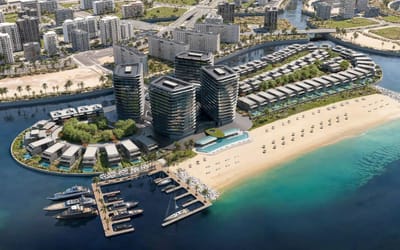 German tuner company Brabus is building an entire luxury island for gearheads