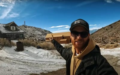 Man who bought a ghost town for $1.4 million documents his unique situation