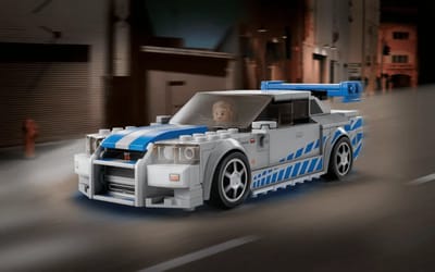 Fast & Furious fans are going crazy for this Brian O’Conner Lego R34 GT-R
