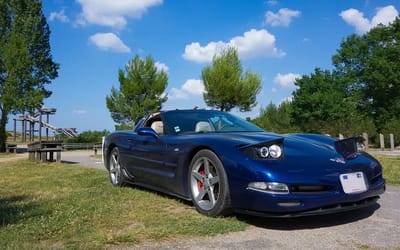 This is the Chevy C5 Corvette Paul McCartney drives when in California