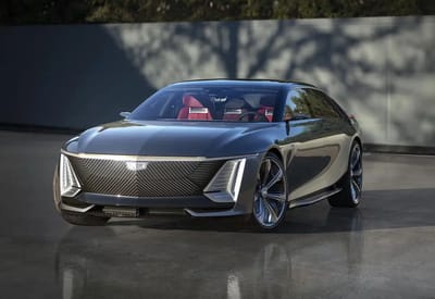 The Cadillac Celestiq concept has a massive 55-inch screen on the dashboard