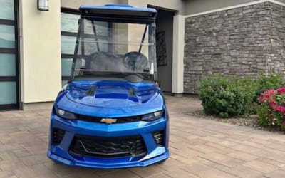 Woman in California sold street-legal Chevy Camaro golf cart on Marketplace 