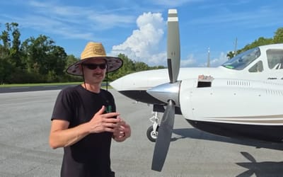 Florida YouTuber buys the cheapest Cessna 421 and pays the price after it ends up leaving him stranded
