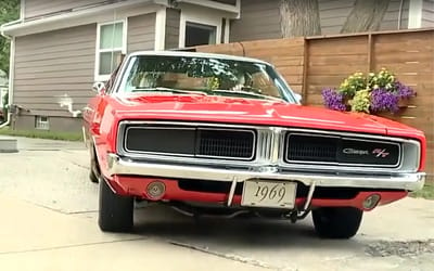 Couple who regretted selling their 1969 Dodge Charger reclaimed it years later