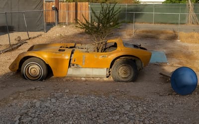 People were convinced they saw a rare American sports car in a property tour TikTok, but the truth was very different