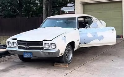 This rescued 1970 Chevrolet Chevelle had a surprise on the cowl tag