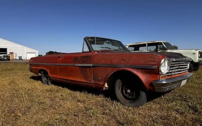 1963 Chevrolet Nova SS found rotting in Montana with a troubling discovery