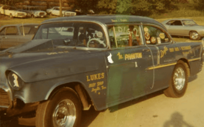 This 1955 Chevy Gasser is a piece of American automotive history hidden for decades with a seriously interesting backstory