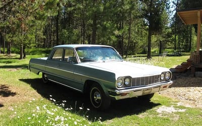 Mum claims Chevy Bel Air she’s selling was garaged for 40 years but there’s something fishy