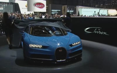 $3,000,000 Bugatti Chiron chews through $150,000 in tires because it is being used as the most luxurious daily drive