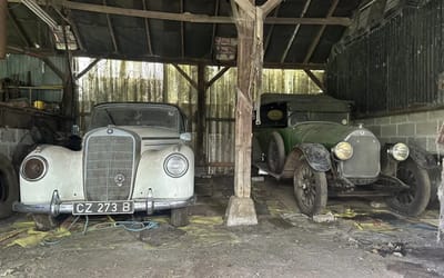 Rare ‘Chitty Chitty Bang Bang’ car turns up in a UK barn 