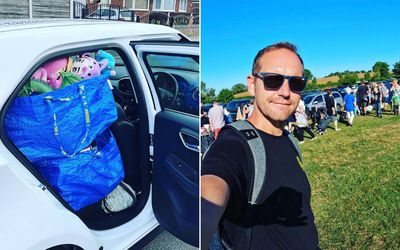 Man reveals how he makes thousands of dollars from car boot sales every month