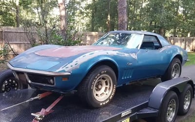 1969 Corvette with rare engine found in New Jersey after ‘very long time’