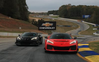 Onboard cameras show the Chevy Corvette ZR1 smashing Road Atlanta’s lap record