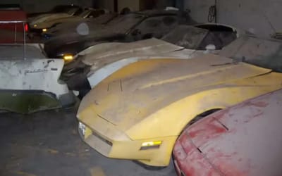 Man discovers incredible Texas barn find of more than 300 muscle cars