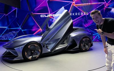 CUPRA DarkRebel is Spanish brand’s fastest ever showcar