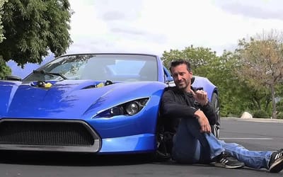 This guy spent three years building a DIY Tesla Roadster with stunning finished result