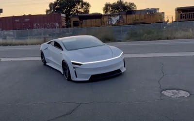 Customized ‘CyberRoadster’ is a Tesla Model 3 transformed into Cybertruck-inspired beast