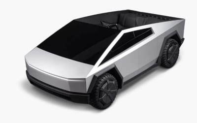 Tesla has a Cybertruck for kids that comes complete with electric braking and LED headlights