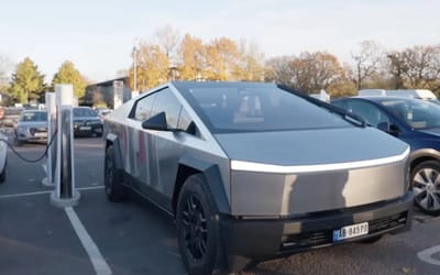 YouTuber brought first ever Cybertruck to UK but ran into a big issue