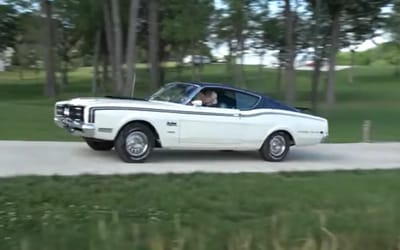 Rare Mercury Cyclone Spoiler was trapped in a basement for 40 years but is now back to its true beauty