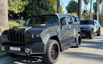 Dartz Prombron Black Stallion military-grade SUV spotted in US for first time