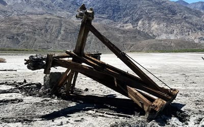 113-year-old landmark in Death Valley ruined by off-roader winching themself free