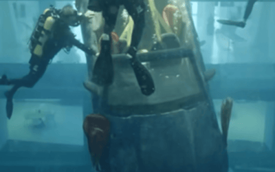 We dropped a Mustang into the world’s deepest pool