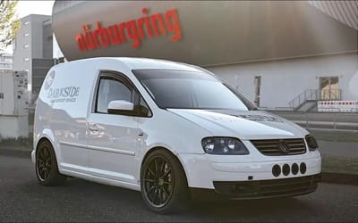 Man breaks the Nürburgring van lap record in a diesel Volkswagen